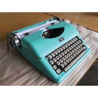 Foto 3 | Máquina De Escribir Manual Royal Classic 79101t Verde Menta - Venta Internacional.
