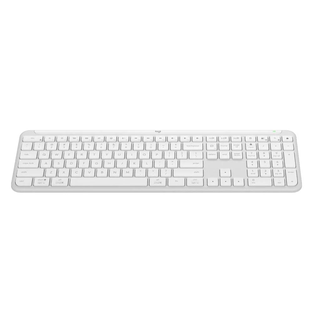 Foto 2 pulgar | Teclado Logitech Signature Slim K950 Inalambrico Color Blanco