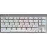 Teclado Gamer Logitech G515 Lightspeed Tkl Mecanico Gl Tactil Rgb Bluetooth Recargable Idioma Ingles Blanco