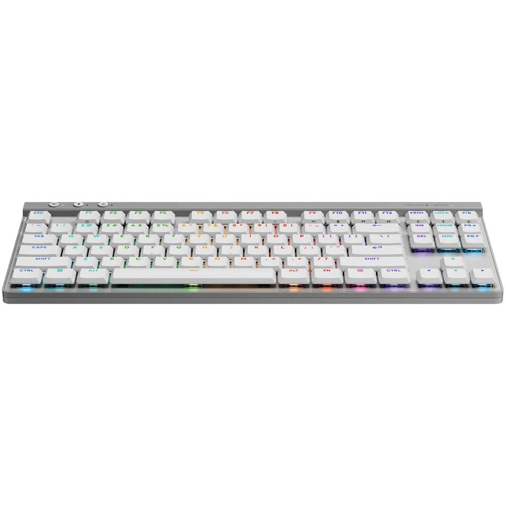 Foto 5 pulgar | Teclado Gamer Logitech G515 Lightspeed Tkl Mecanico Gl Tactil Rgb Bluetooth Recargable Idioma Ingles Blanco