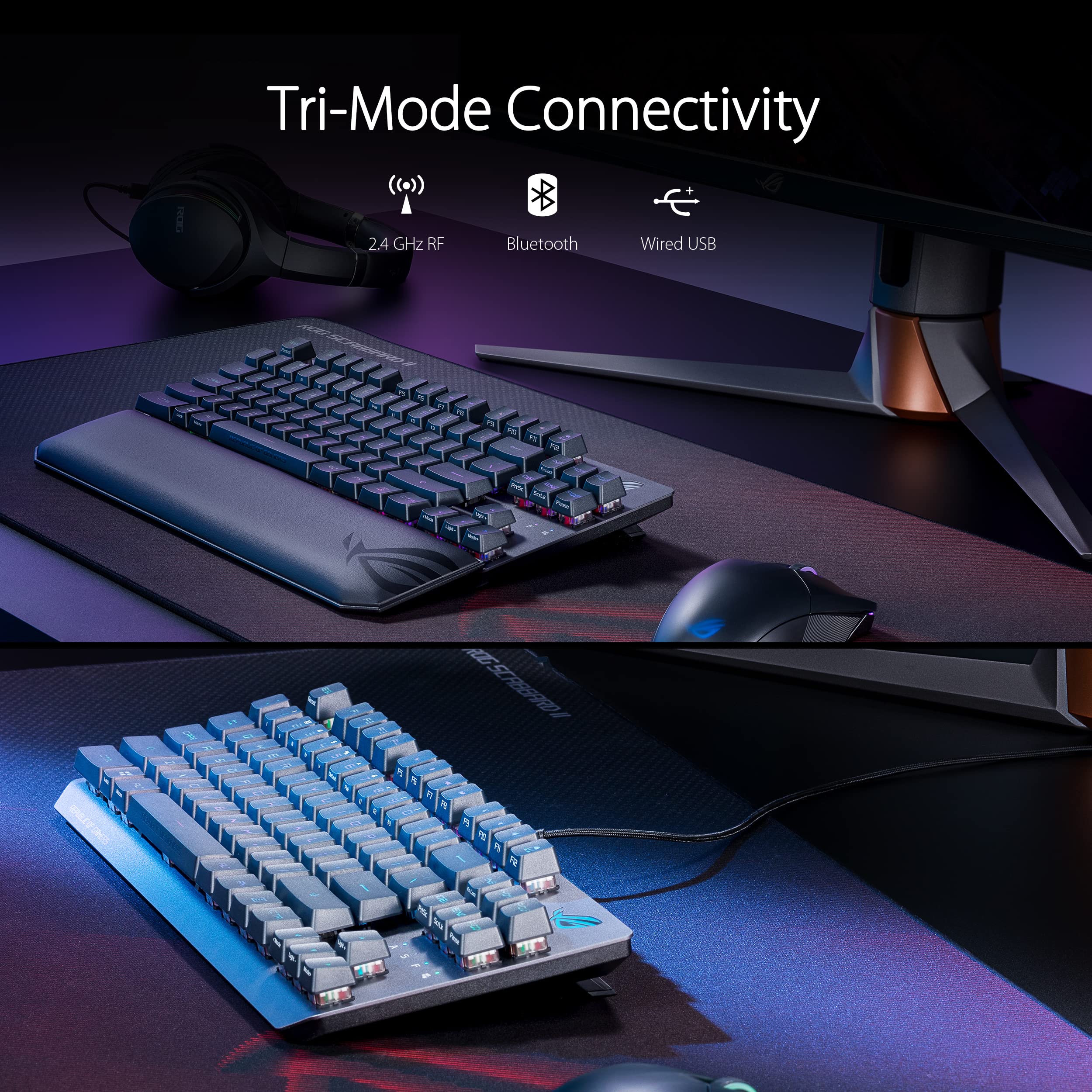 Foto 3 pulgar | Teclado Para Juegos Asus Rog Strix Scope Rx Tkl Wireless Deluxe - Venta Internacional.