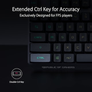 Foto 5 | Teclado Para Juegos Asus Rog Strix Scope Rx Tkl Wireless Deluxe - Venta Internacional.