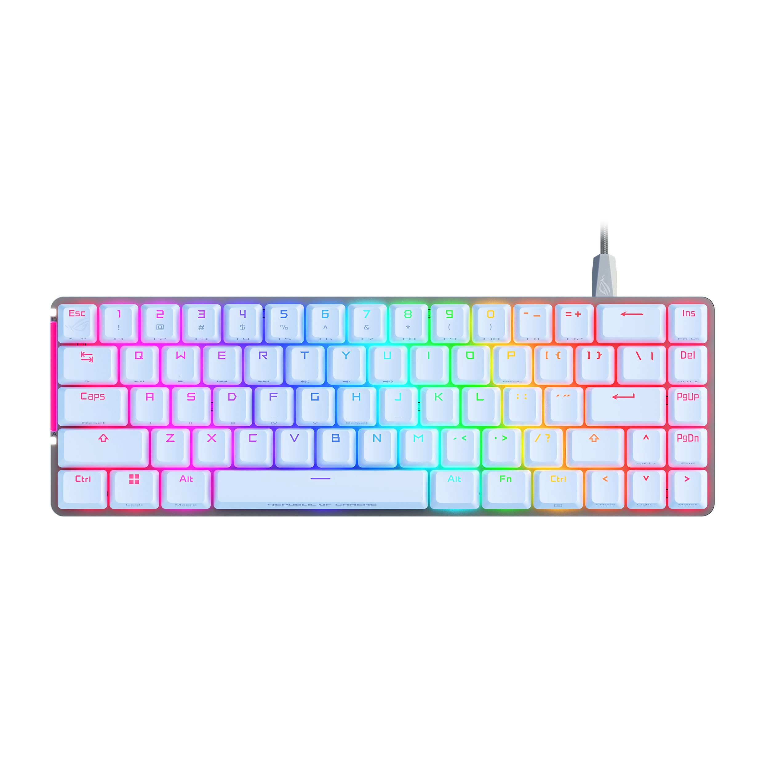 Teclado Asus Rog Falchion Ace 65% Rgb Compact Gaming - Venta Internacional.