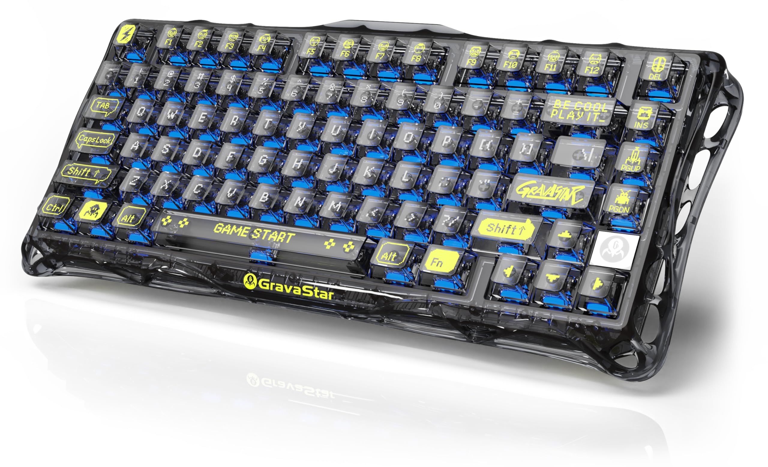 Teclado Mecánico Para Juegos Gravastar Mercury K1 Lite - Venta Internacional.