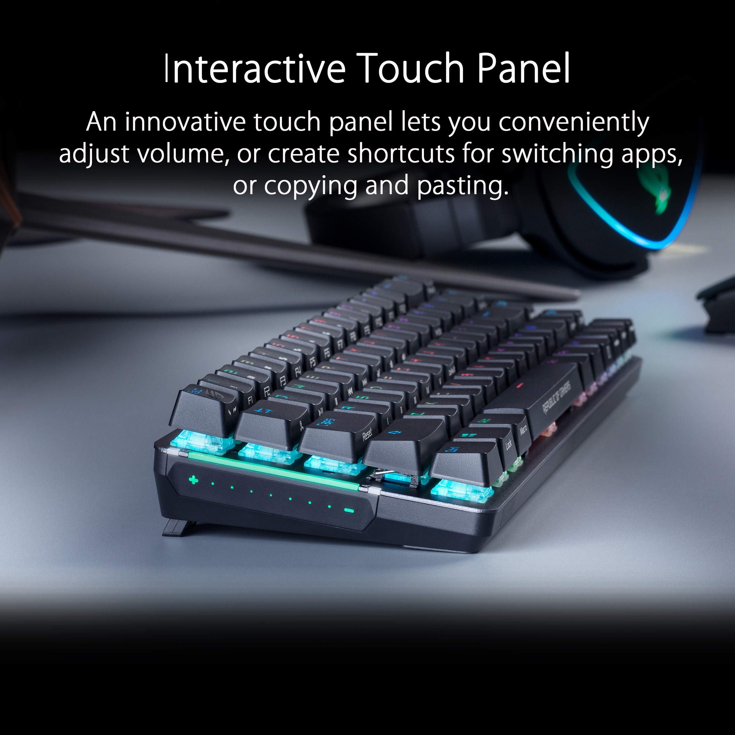 Foto 4 pulgar | Teclado Asus Rog Falchion Nx 65% Inalámbrico Rgb Mecánico - Venta Internacional.