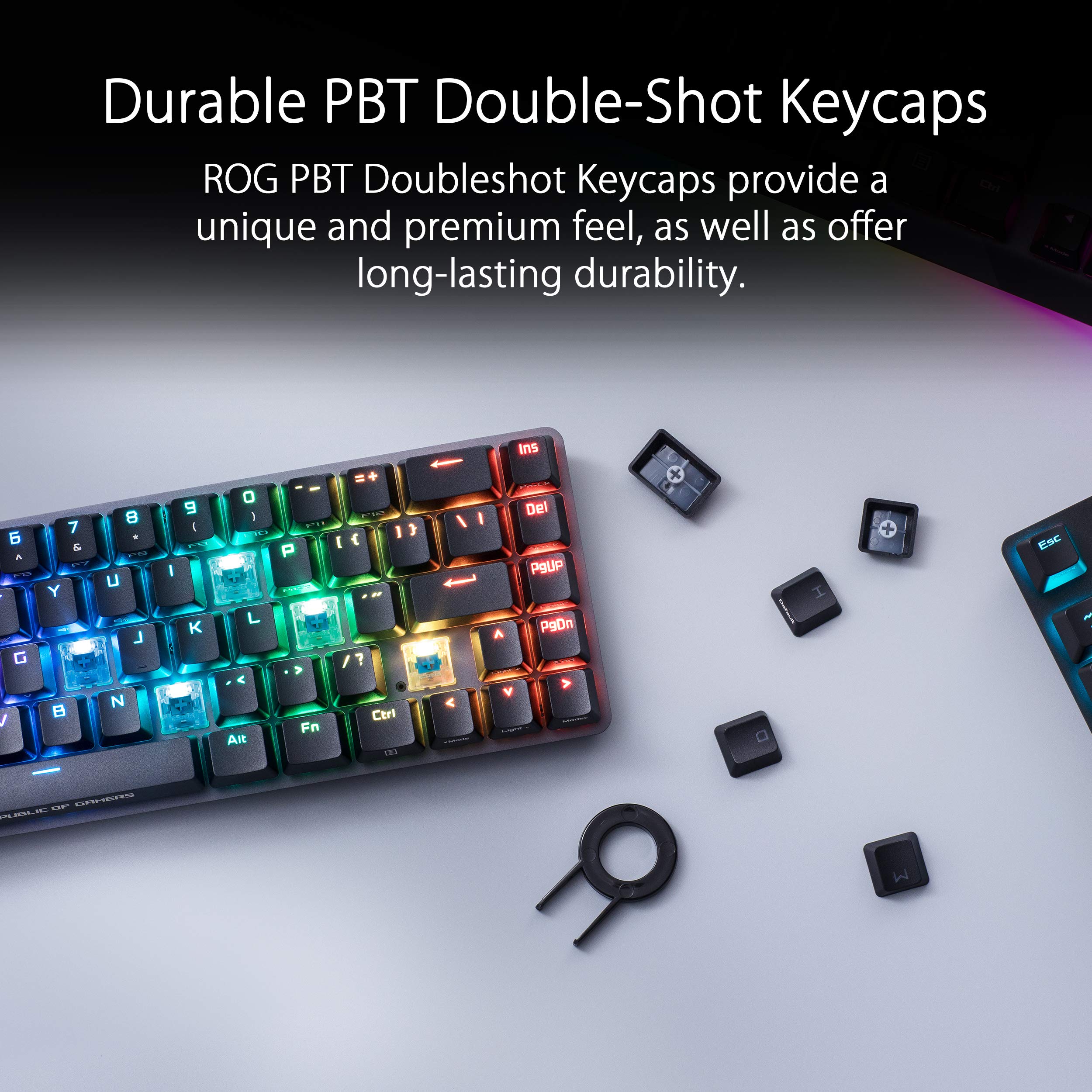 Foto 6 pulgar | Teclado Asus Rog Falchion Nx 65% Inalámbrico Rgb Mecánico - Venta Internacional.