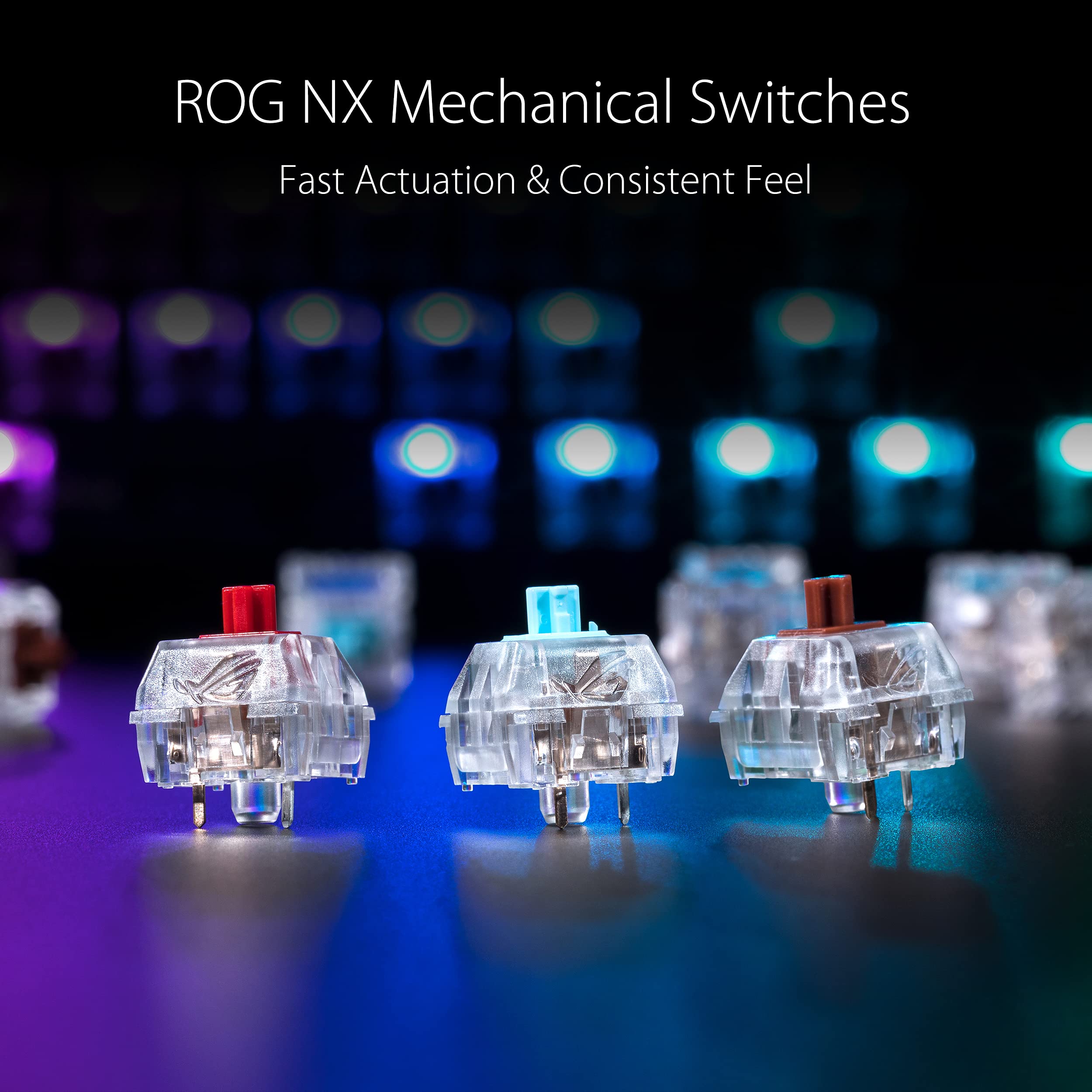 Foto 8 pulgar | Teclado Asus Rog Falchion Nx 65% Inalámbrico Rgb Mecánico - Venta Internacional.