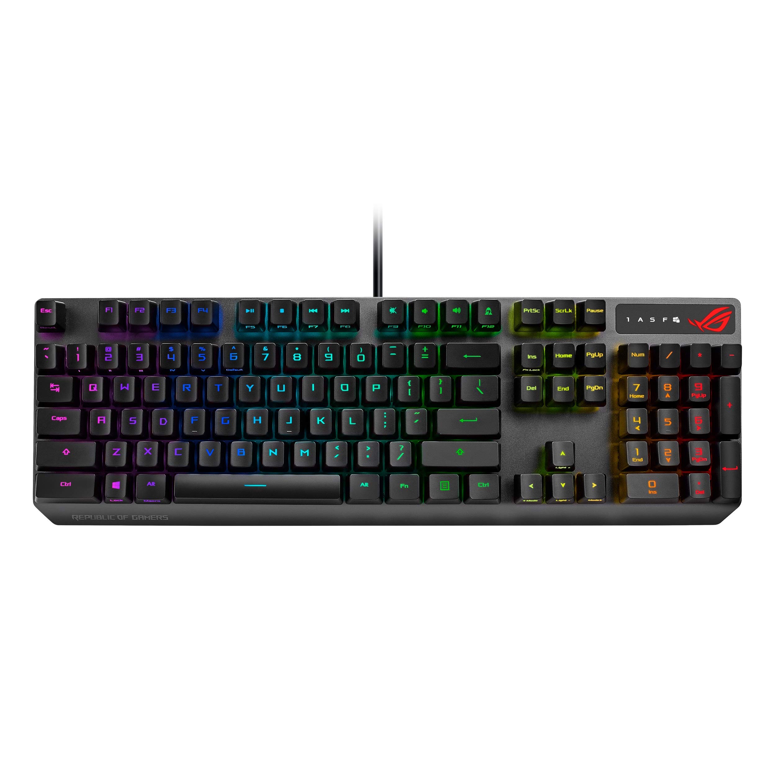 Teclado Mecánico Para Juegos Asus Rog Strix Scope Rx Negro - Venta Internacional.