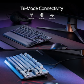 Foto 2 | Teclado Para Juegos Asus Rog Strix Scope Rx Tkl Wireless Deluxe - Venta Internacional.