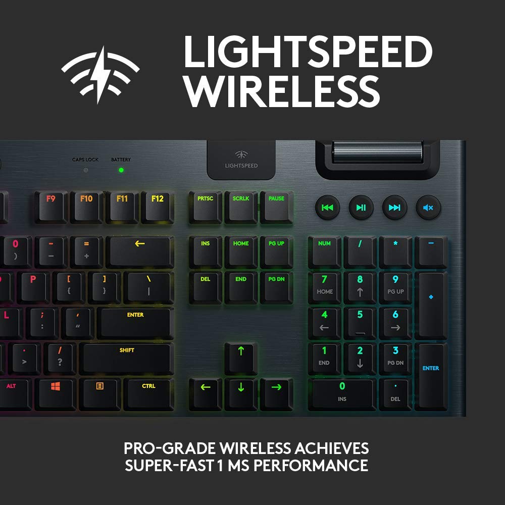Foto 4 pulgar | Reacondicionado Teclado Mecánico Inalámbrico Para Juegos Logitech G915 Clicky - Venta Internacional.