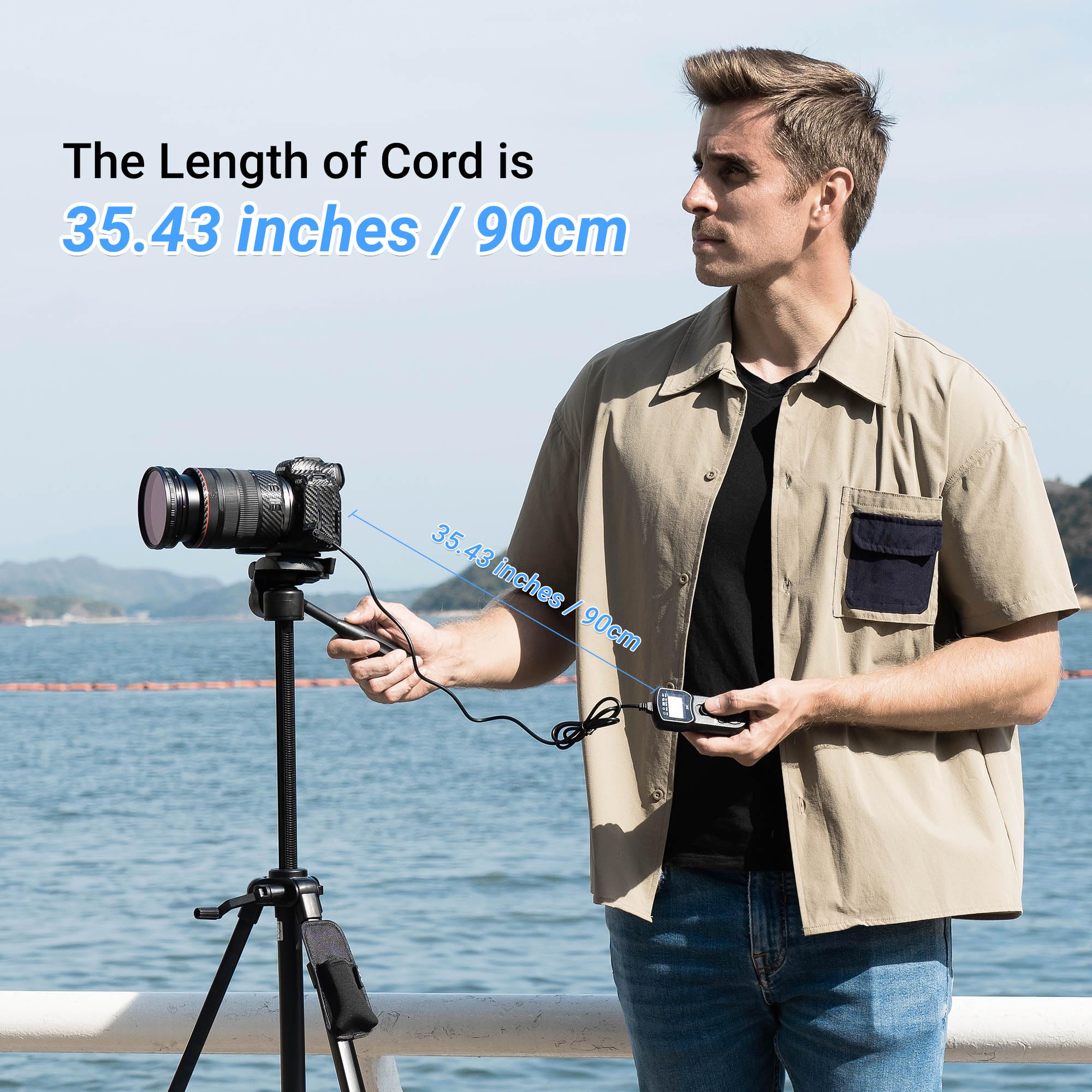 Foto 5 | Intervalómetro Con Temporizador Y Obturador Remoto Jjc Tc-80n3 Para Canon - Venta Internacional.