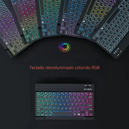 Foto 4 pulgar | Teclado Smart Inalambrico Xtellar Para Ipad Android Pc Tablet