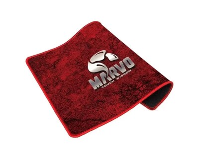 Foto 2 | Mousepad Marvo G39 Antideslizante Contra Agua color Rojo