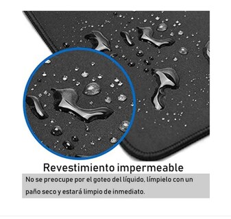 Foto 3 | Mouse Pad Malubero Antideslizante color Negro