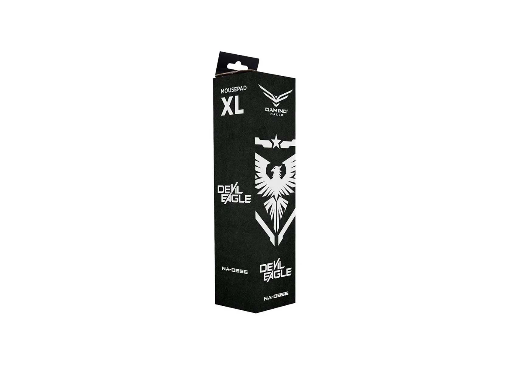 Foto 4 pulgar | Mousepad Naceb Technology Devil Eagle Na-0956 color Negro Xl