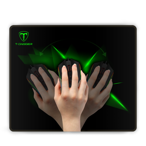 Foto 2 | Mousepad T-dagger Geometry M T-tmp201 - 360 X 300 mm color Negro