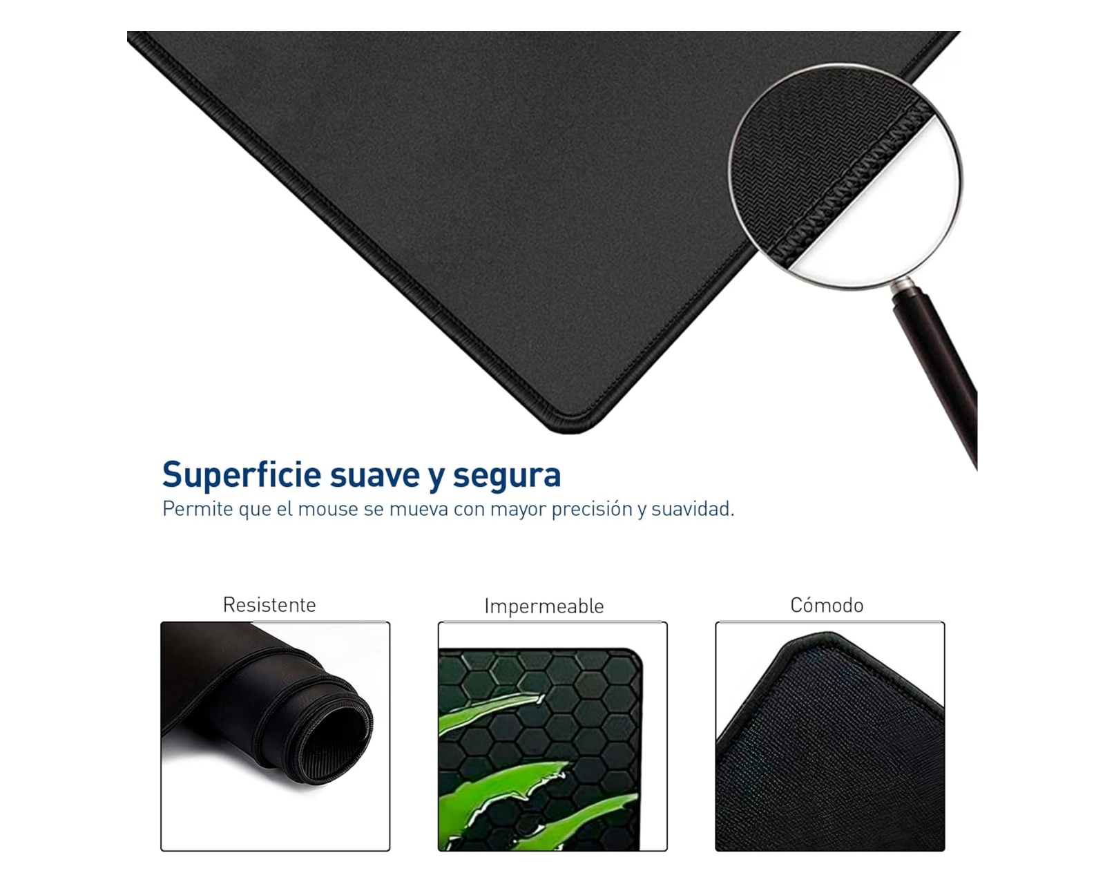 Foto 5 pulgar | Mousepad Bluelander 4057 color Verde