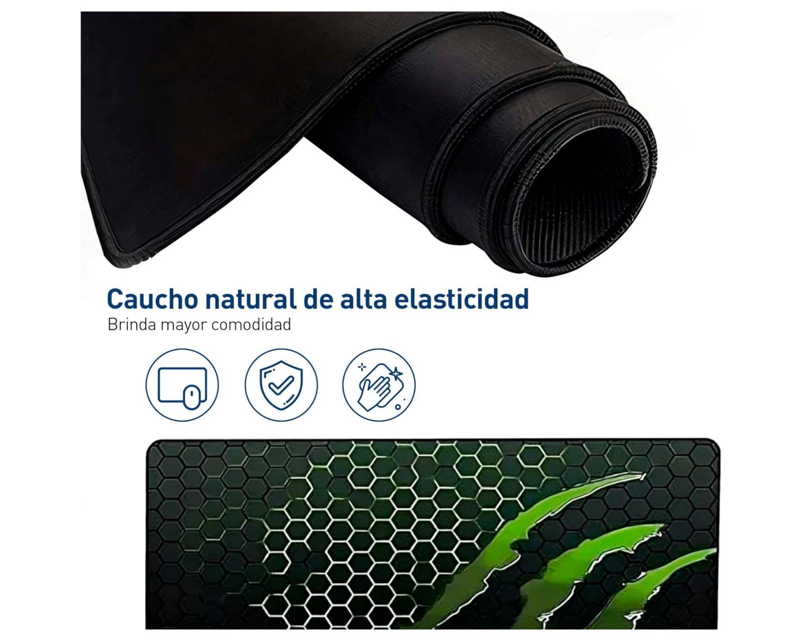 Foto 6 pulgar | Mousepad Bluelander 4057 color Verde