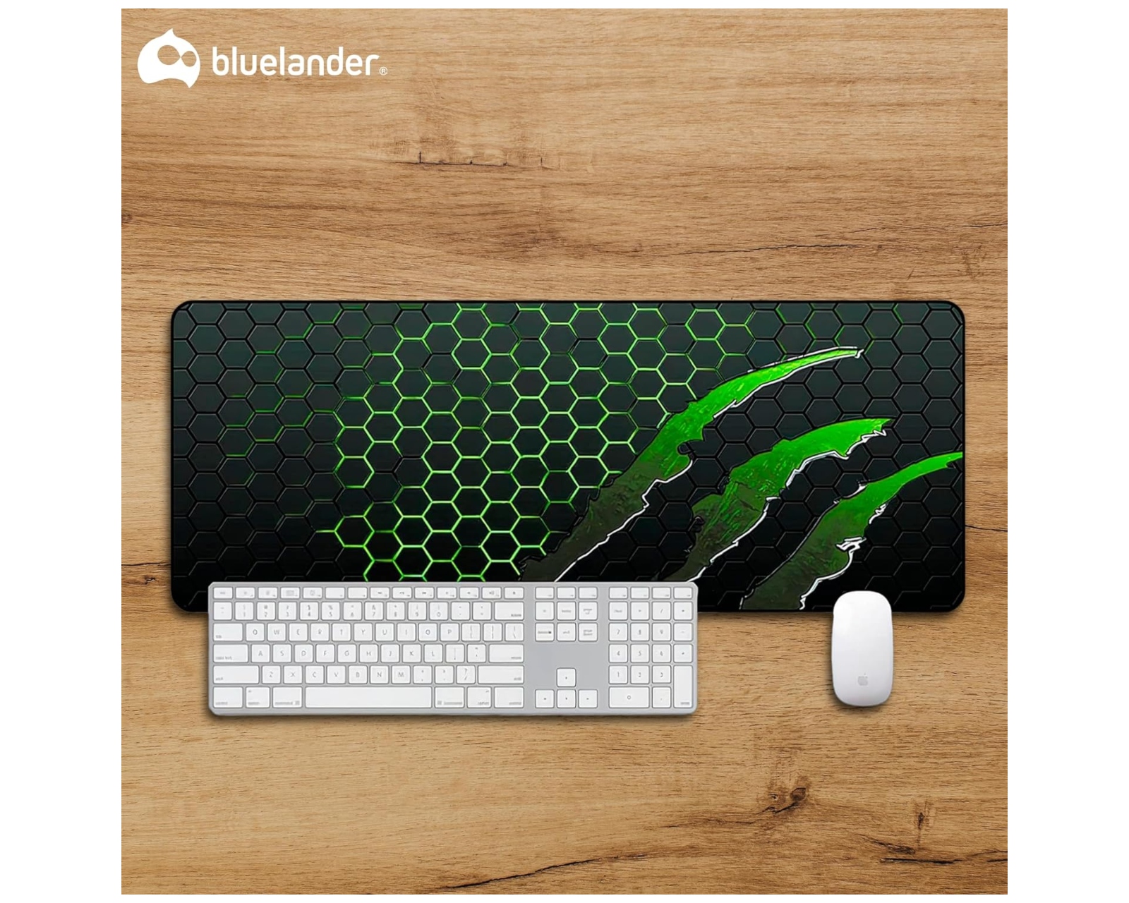 Foto 9 pulgar | Mousepad Bluelander 4057 color Verde