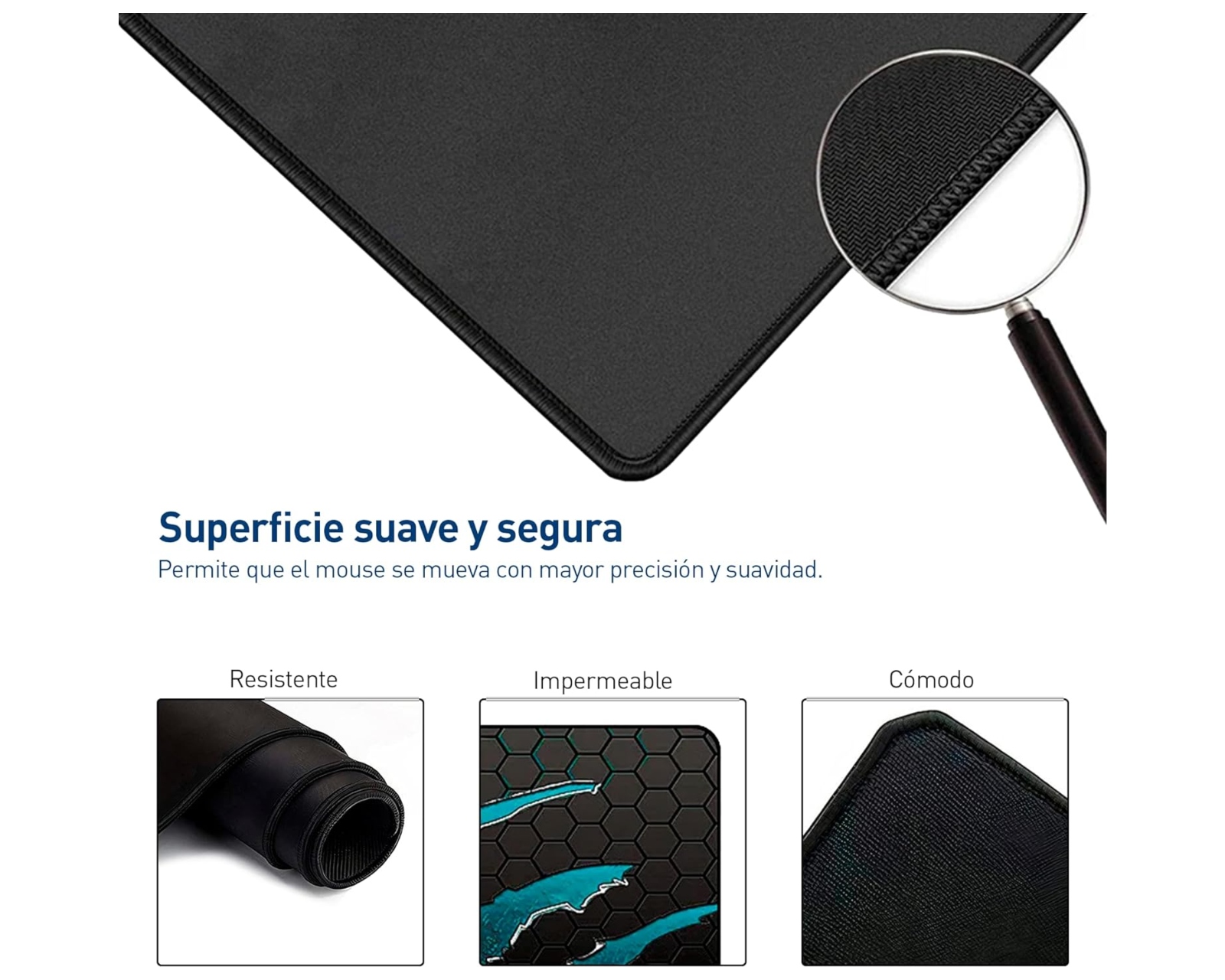 Foto 5 pulgar | Mousepad Bluelander 4056 color Azul