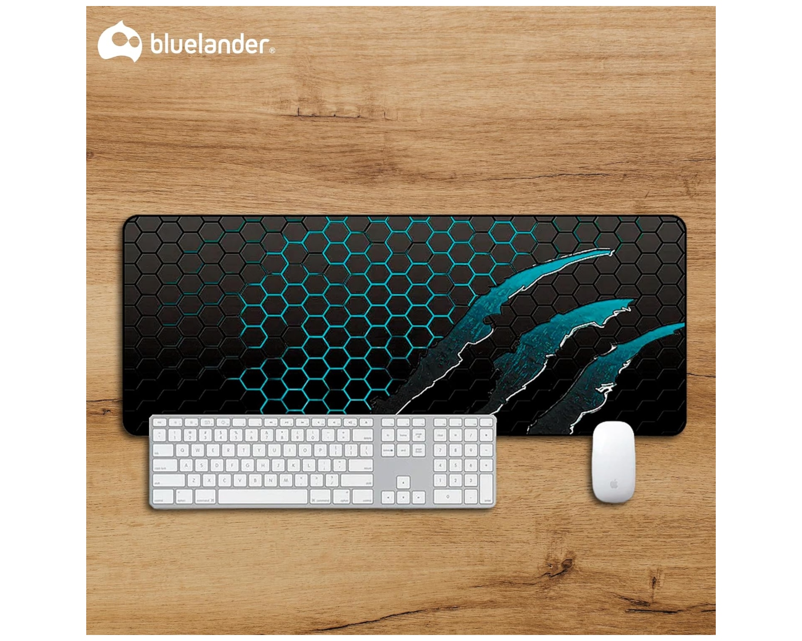 Foto 9 pulgar | Mousepad Bluelander 4056 color Azul