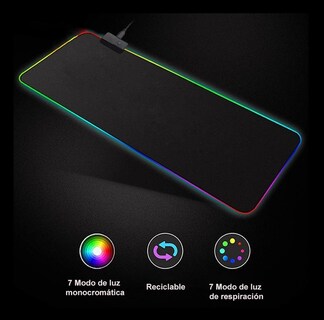 Foto 2 | Mouse Pad Gamer Funbu TEC0052-1 color Negro RGB 80 X 30 cm