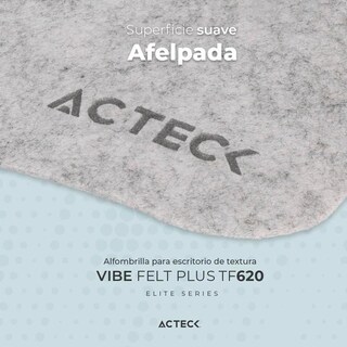 Foto 3 | Mouse Pad Acteck Vibe Felt Plus Tf620 Antideslizante Gris