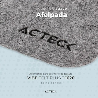 Foto 3 | Mouse Pad Acteck Ac-934497 color Gris Oscuro Vibe Felt Plus Tf620 Antideslizante