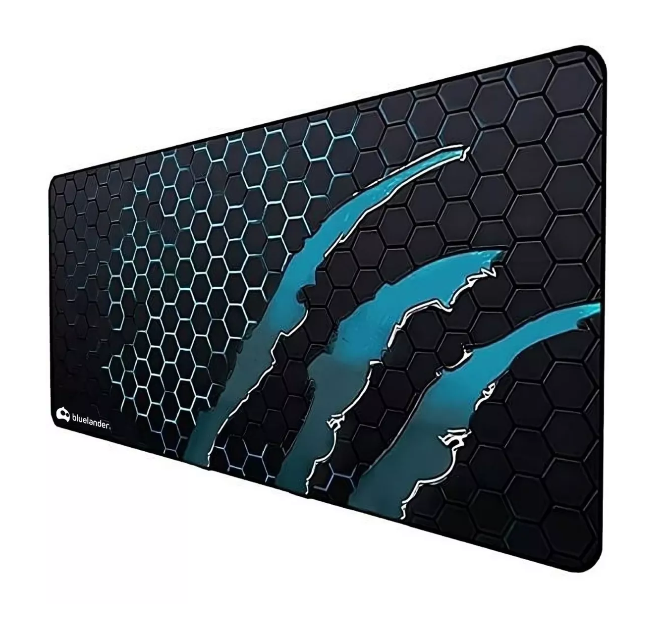 Foto 2 pulgar | Mouse Pad Gamer Blue Lander Negro 60 X 30 cm