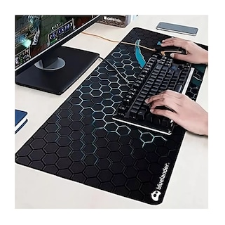 Foto 5 | Mouse Pad Gamer Blue Lander Negro 60 X 30 cm