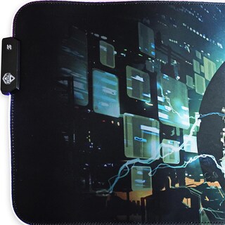 Foto 5 | Mousepad Gaming Amd Royal Rtmp200 Rgb Xl Negro