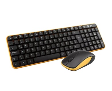 Foto 1 | Kit de Teclado y Mouse Inalámbrico Ghia Negro