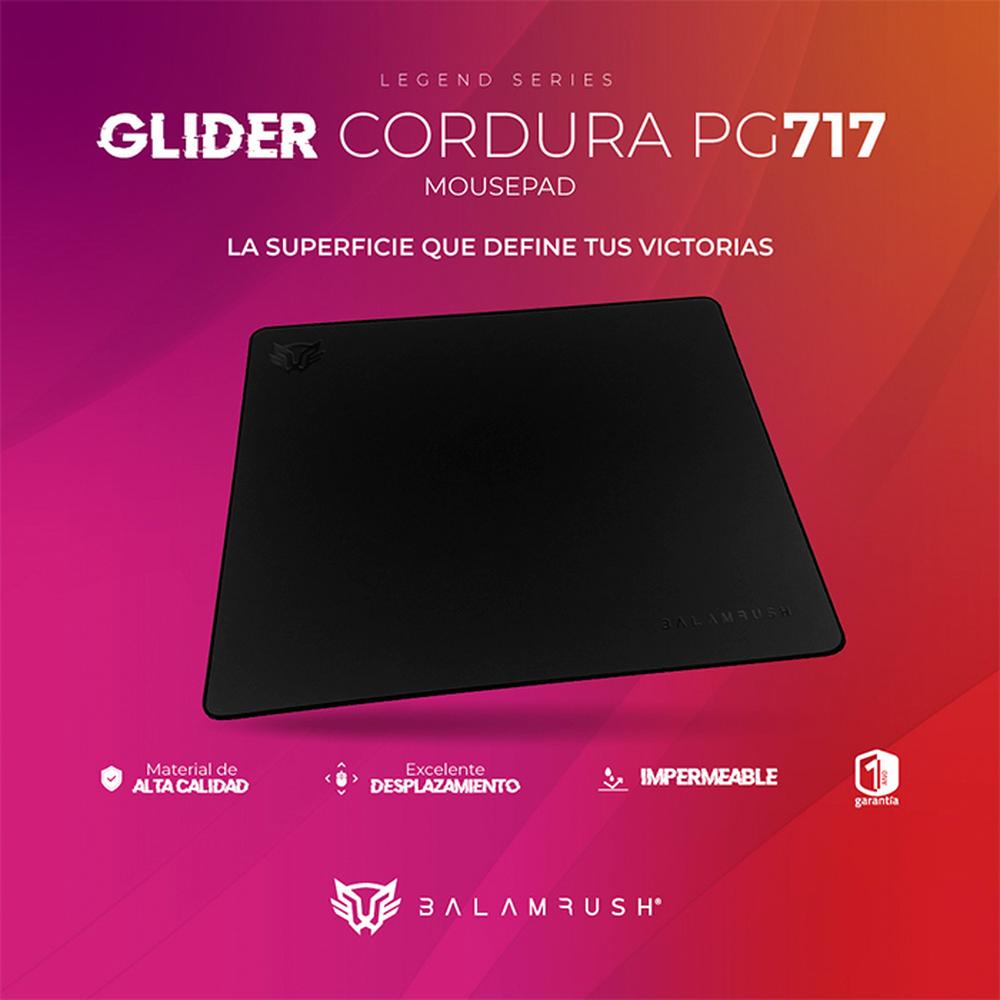 Foto 5 pulgar | Mouse Pad Gamer Balam Rush Glider Cordura Pg717 Mediano Br-937474 Color Negro
