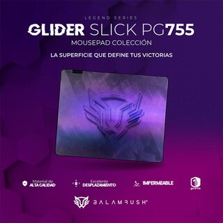 Foto 4 | Mouse Pad Gamer Balam Rush Glider Slick Pg755 Chico Br-937450 Color Morado