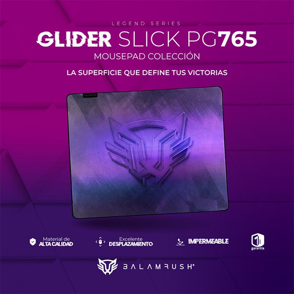 Foto 5 pulgar | Mouse Pad Gamer Balam Rush Glider Slick Pg765 Mediano Br-937443 Color Morado