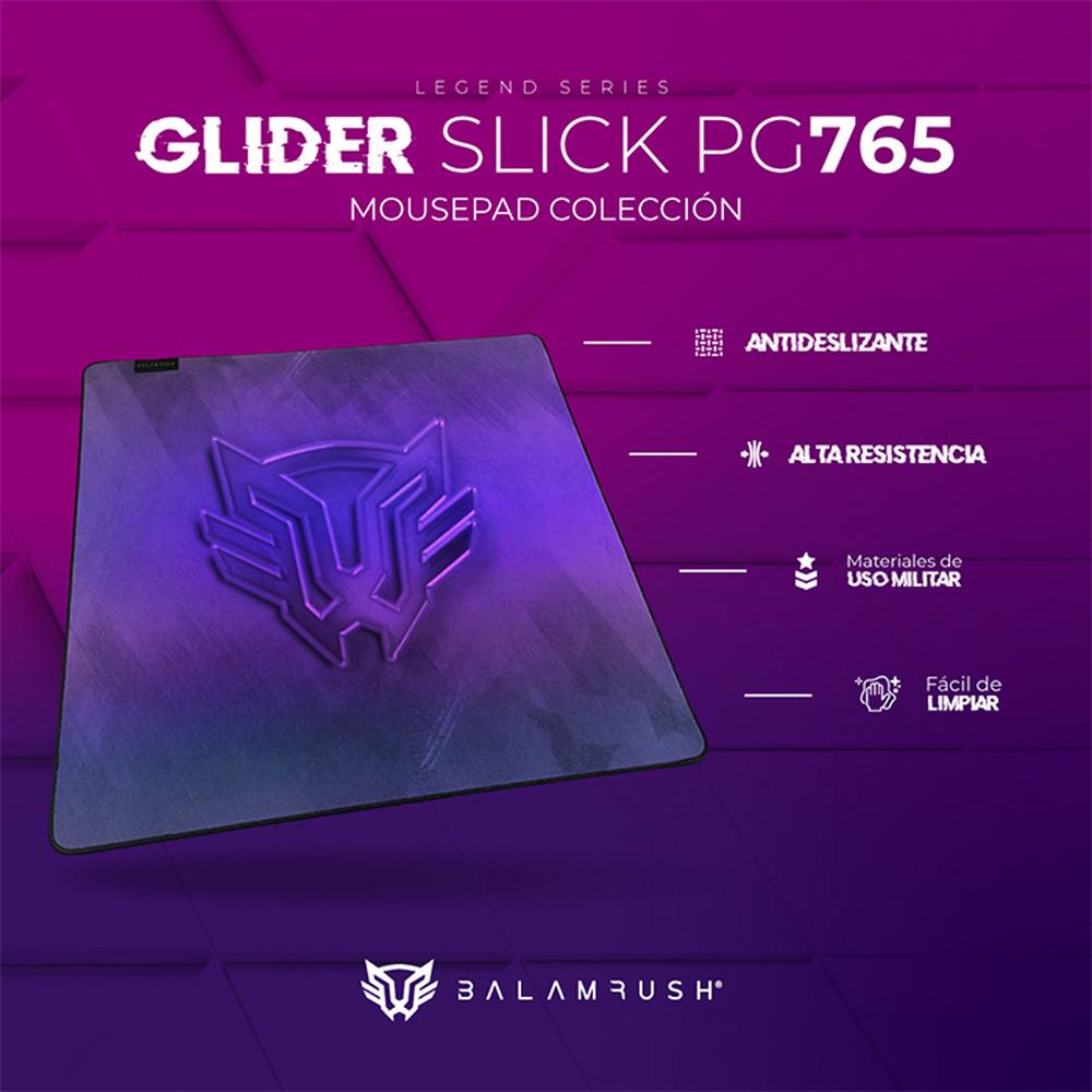 Foto 6 pulgar | Mouse Pad Gamer Balam Rush Glider Slick Pg765 Mediano Br-937443 Color Morado