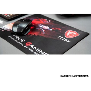 Foto 4 | Mouse Pad Gamer Msi True Gaming 31x28cm Negro