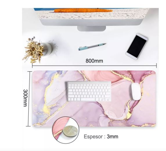 Foto 4 pulgar | Mouse Pad  Wünd Jaspeado Antideslizante 80 x 30 cm