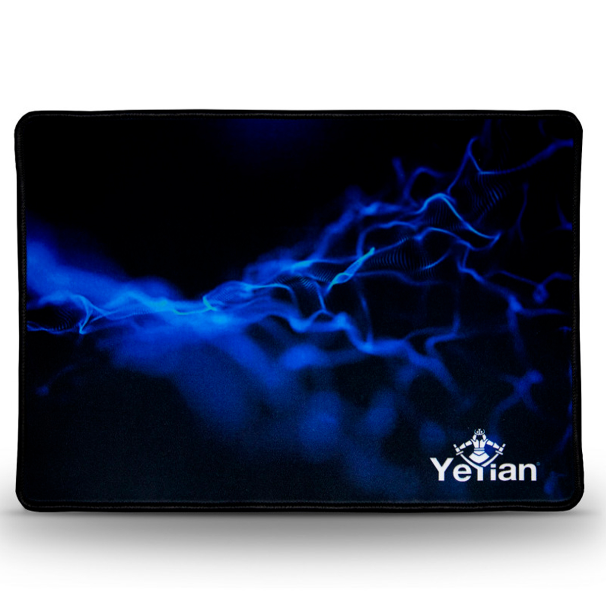 Foto 2 pulgar | Mouse Pad Gamer Yeyian Krieg Negro/ Azul 360x280x3 mm