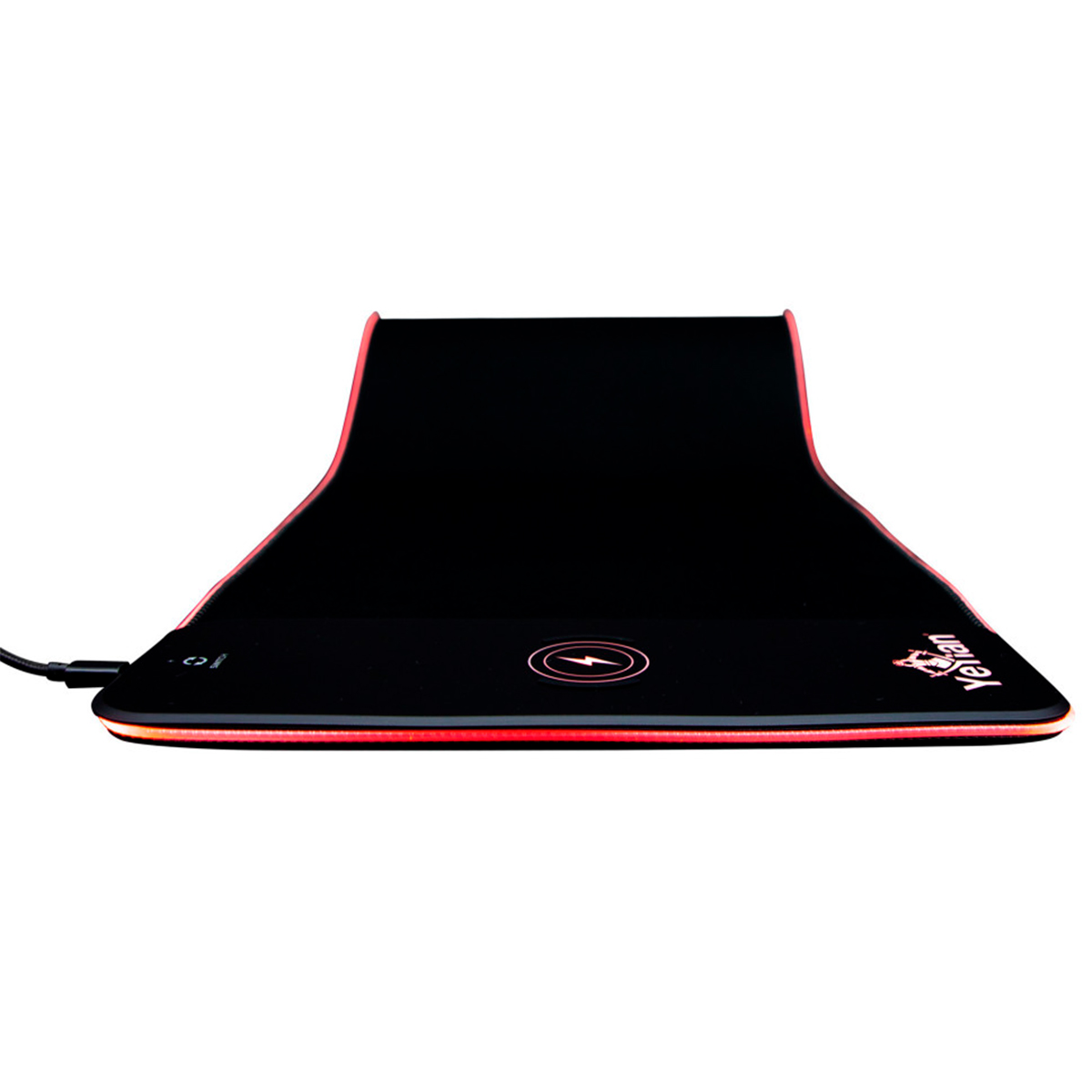 Foto 5 pulgar | Mouse Pad Gamer Yeyian Soft Glider 2700 con Cargador Inalámbrico y RGB