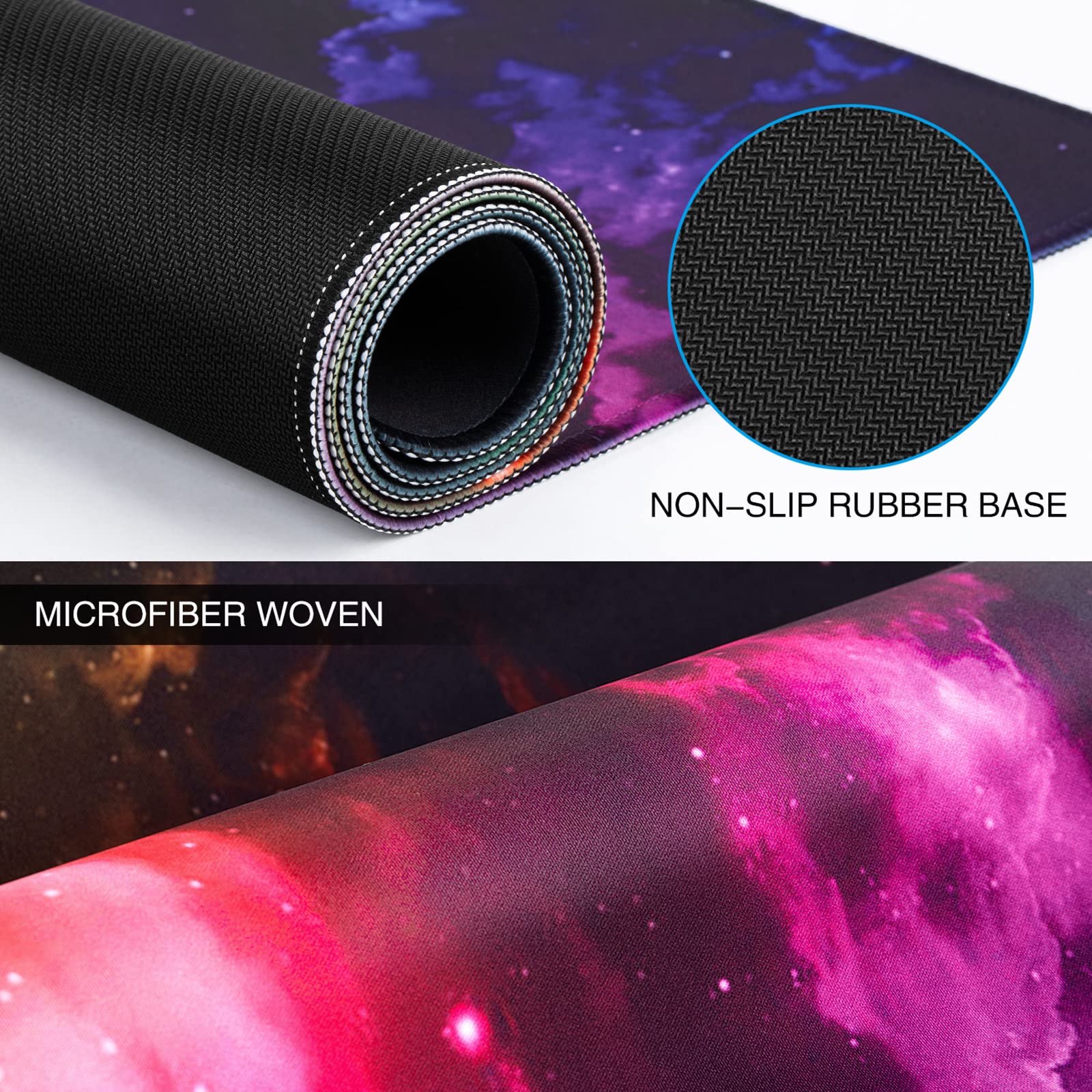 Foto 4 pulgar | Venta Internacional - Alfombrilla De Ratón Para Juegos Canjoy, Grande, Extendida, 80 X 45 Cm, Negra