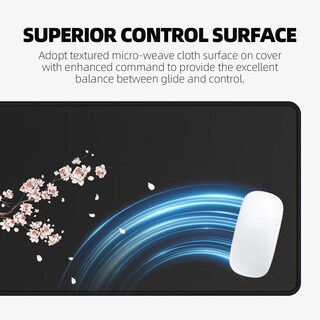 Foto 4 | Alfombrilla de Computadora Etz Japanese Plum Blossoms - Venta Internacional