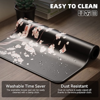 Foto 5 | Alfombrilla de Computadora Etz Japanese Plum Blossoms - Venta Internacional