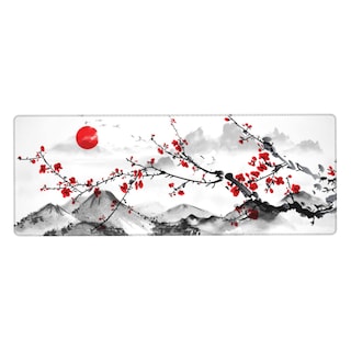 Foto 2 | Alfombrilla de Ratón Omosri Acuarela Flor de Cerezo 80 x 30 cm - Venta Internacional