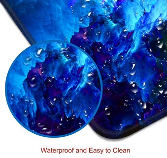 Foto 3 | Alfombrilla de Ratón Sanwumian Dazzling Galaxy de Goma - Venta Internacional