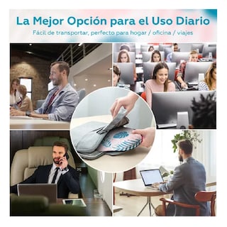 Foto 3 | Mouse Pad Belug Ergonómico con Soporte Rosa