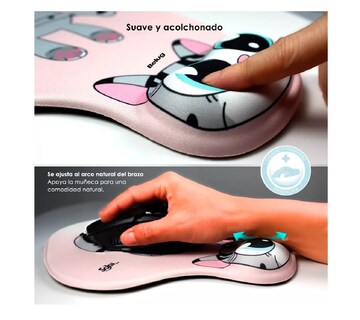 Foto 3 | Tapete para Mouse Belug de Gel Ergonómico