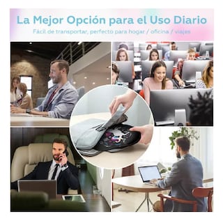 Foto 4 | Mouse Pad Ergonomico Negro Pintura Unicornio Negro