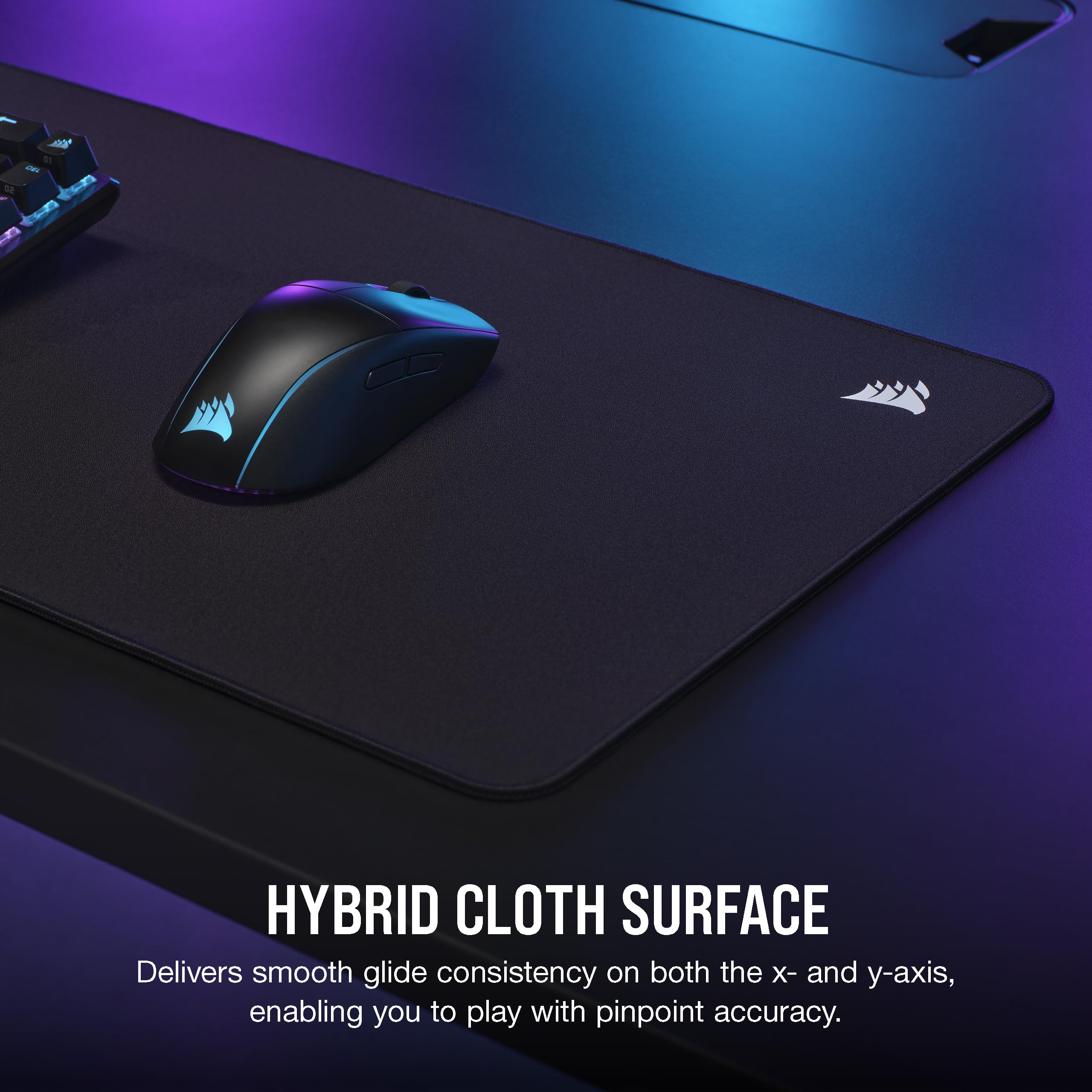 Foto 4 pulgar | Alfombrilla De Ratón Corsair Mm500 V2 Hybrid Cloth Gaming Extended - Venta Internacional.