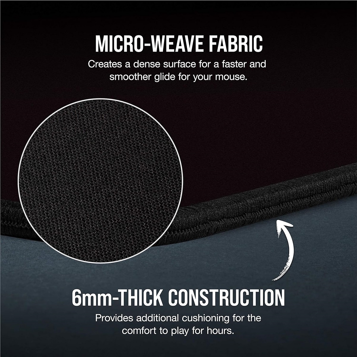 Foto 9 pulgar | Mousepad Corsair Mm350 Pro Premium Spill-proof Cloth Xl Gaming Ch-9413770-ww